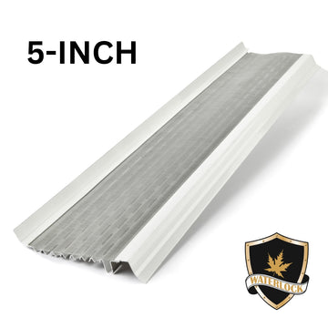 5’’ Micromesh Gutter Guards - White - $5.17 per ft