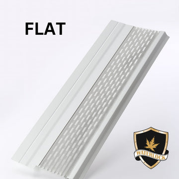 Half Round Flat Micro Mesh Gutter Guards - Colors - $5.65 per ft