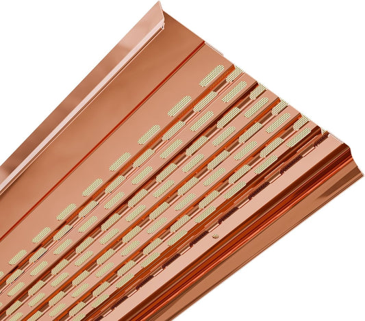 Waterlock Copper Micromesh Goldguard 5" Gutter Protection