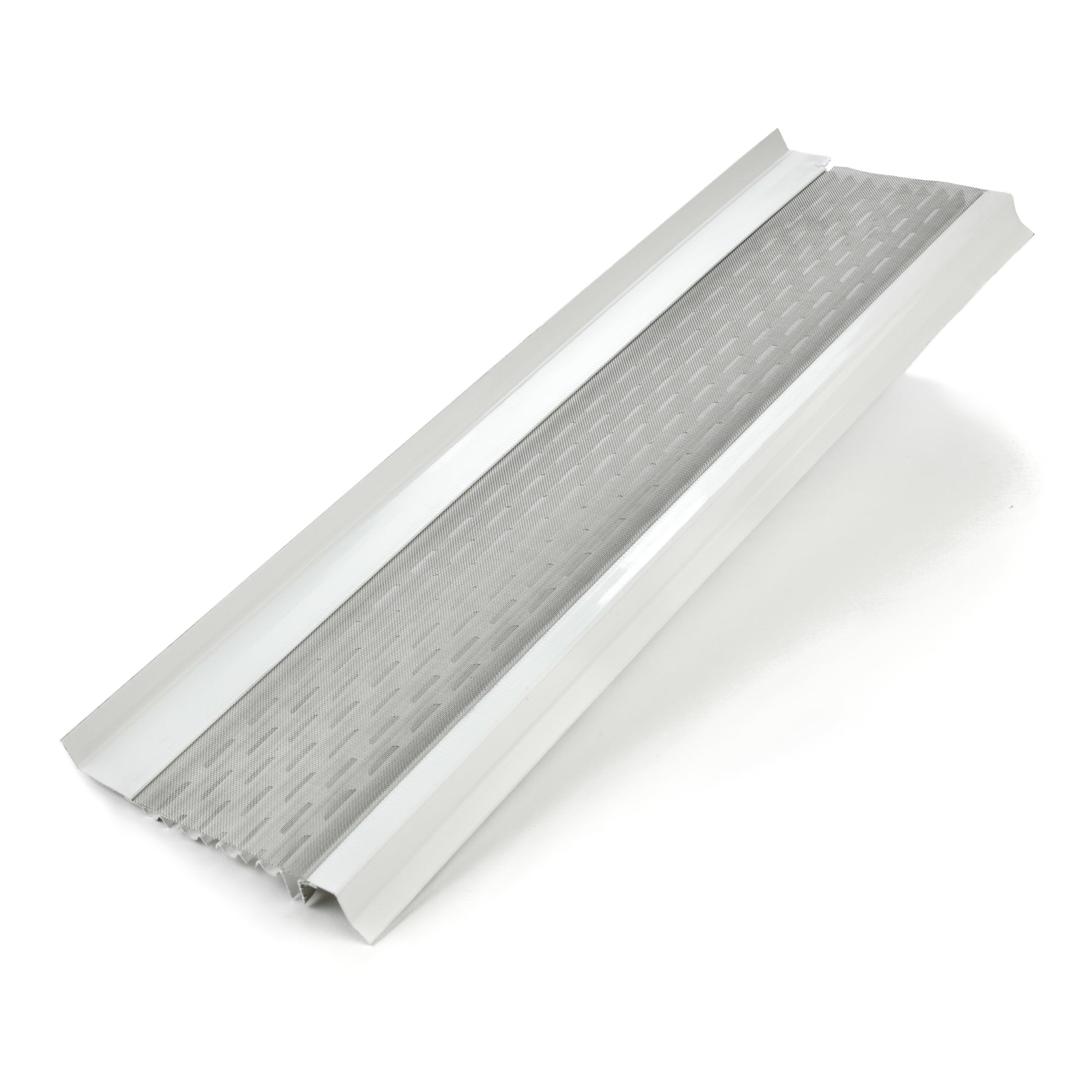 6 inch micromesh gutter guards white