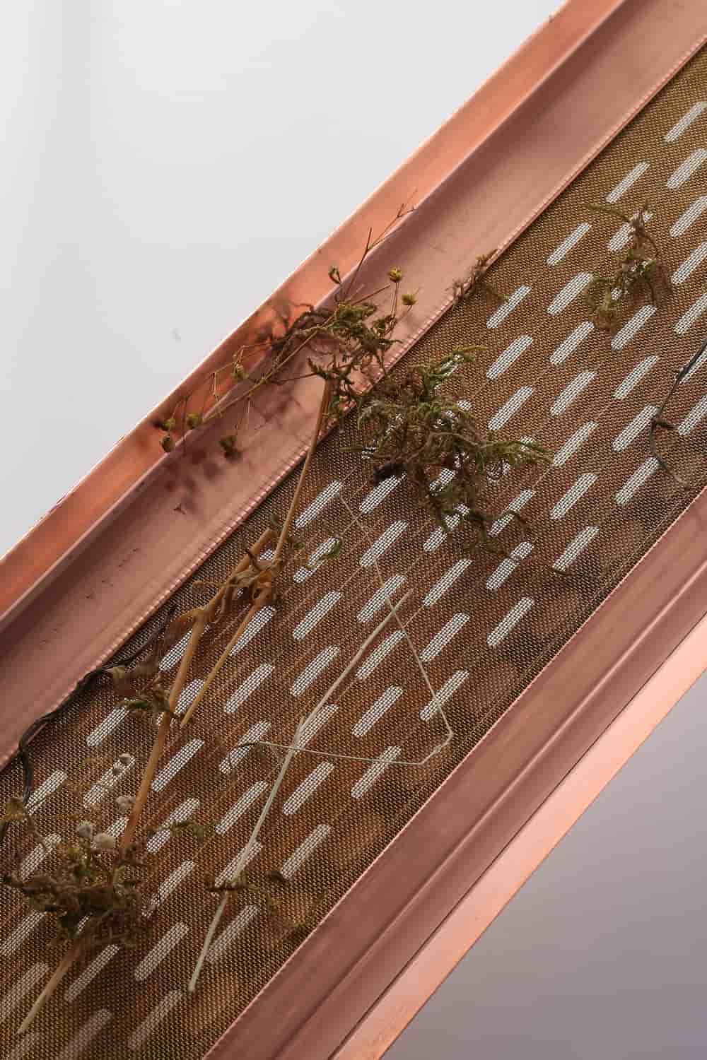 6’’ Micromesh Gutter Guards Copper Art of Gutter
