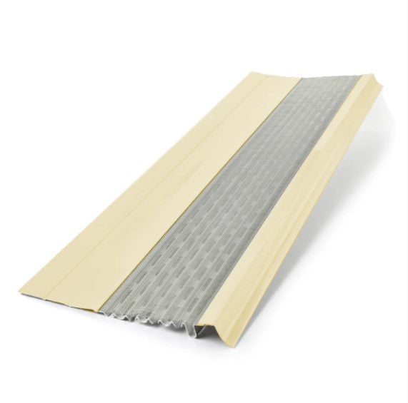 7 Inch Micromesh Gutter Guards Creme