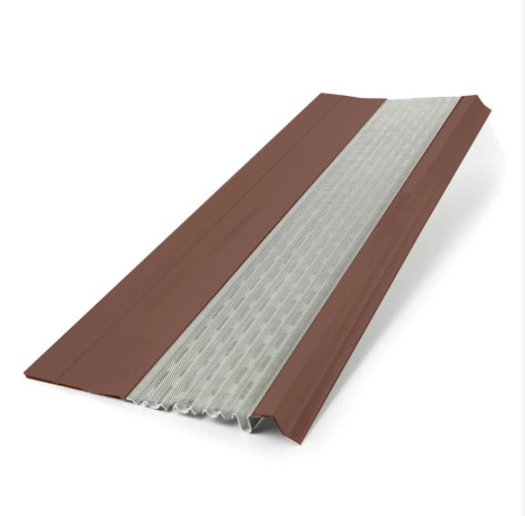 7 Inch Micromesh Gutter Guards Royal Brown